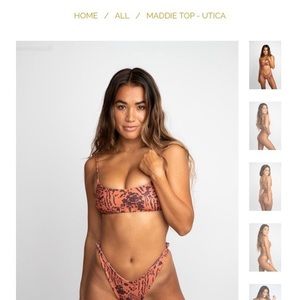 Skatie x Salty Blonde Maddie top